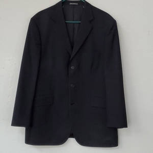 Men's Black Ermengildo‎ Zegna Suit Jacket Saks 5th Avenue 42R